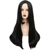 YOGFIT Women's Long Straight Black Wig Synthetic Cosplay Wig