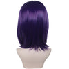 YOGFIT Women's Teen Superhero Purple Long Straight Wig with Widow's Peak Synthetic Wig