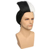 YOGFIT Men's Black White Wig Underworld Father Spikes Short Synthetic Wig