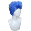 YOGFIT Blue Wig Halloween Costume Party Cosplay Wig Men's Underworld Father Short Hair