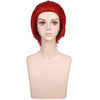 YOGFIT Red Wig for Kirishima Halloween Costume Party Men's Anime Short Spiky Synthetic Cosplay Wig