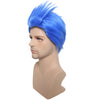 YOGFIT Blue Wig Halloween Costume Party Cosplay Wig Men's Underworld Father Short Hair