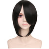 YOGFIT Hatsune Miku Straight Wig with Bangs and 2 Long 48" Ponytails