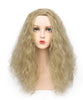 YOGFIT Unisex Long Blonde Very Curly Synthetic Wig