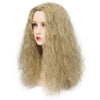 YOGFIT Unisex Long Blonde Very Curly Synthetic Wig