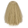 YOGFIT Unisex Long Blonde Very Curly Synthetic Wig